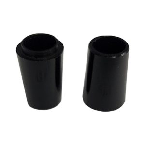 Iron Ferrule 0,370" Parallel Black Collared 18mm long